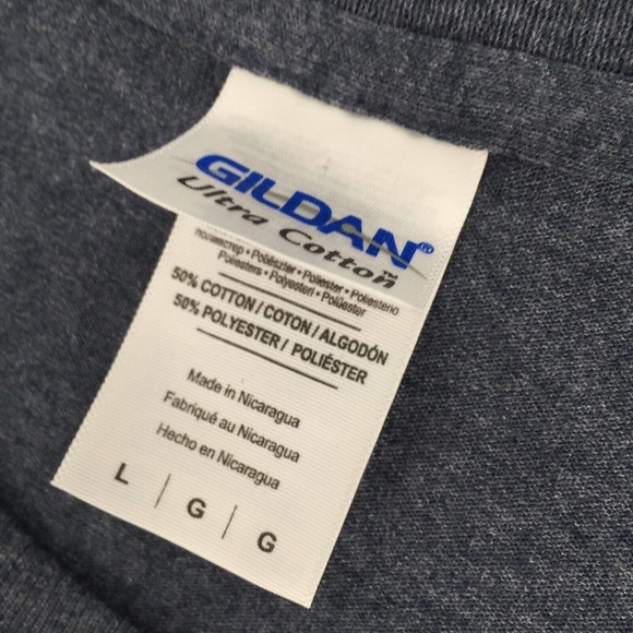 Space Shuttle Endeavour Short Sleeve T-Shirt Size Large Adult Dark Gray Science - Picture 3 of 5